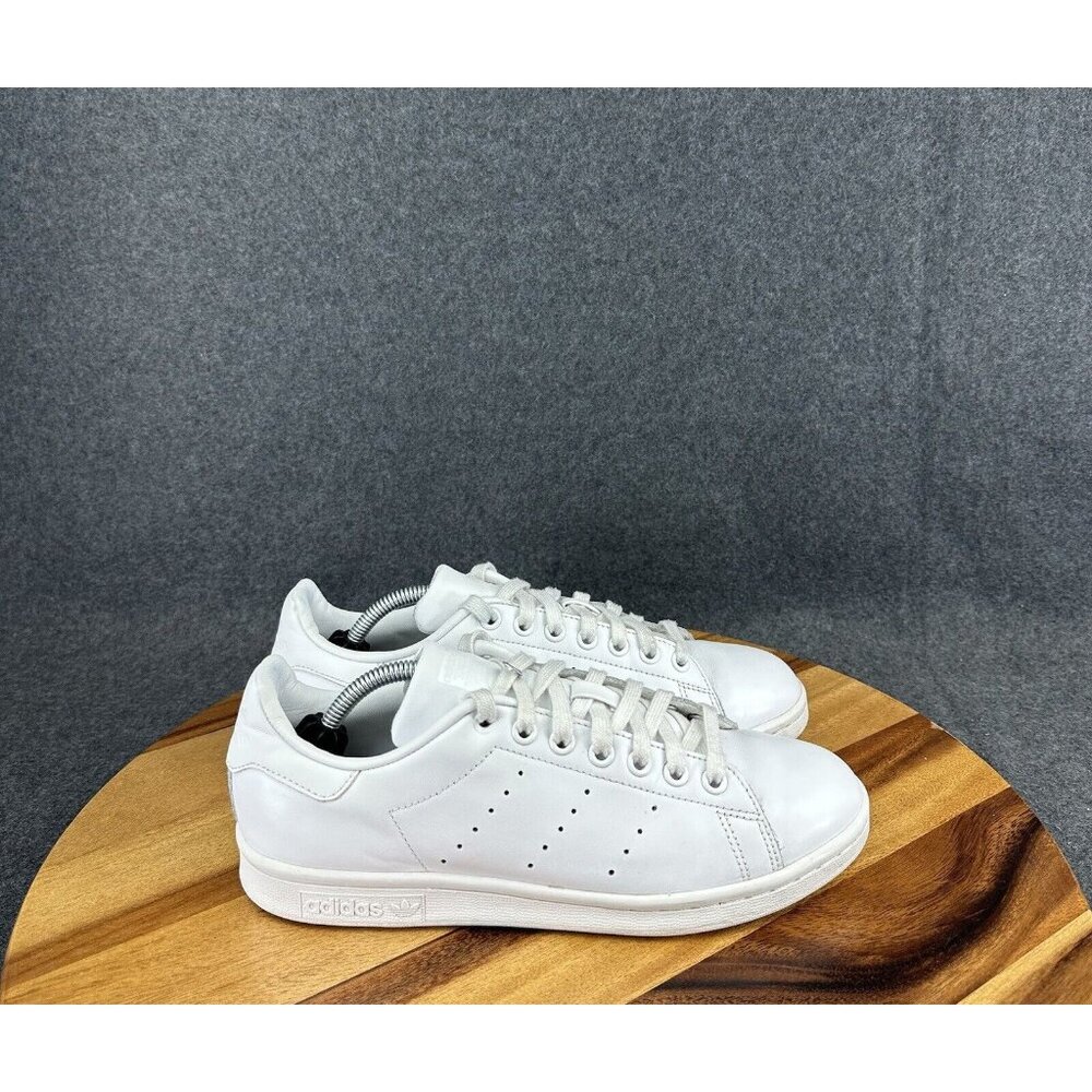 Adidas Mens Stan Smith S75104 White Real Leather Casual Shoes Sneakers Size 6.5